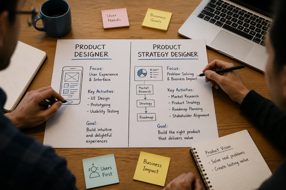 Product Designer vs Product Strategy Designer: What’s the Real Difference in 2026?